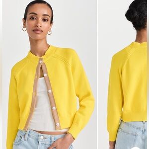 THE GREAT. Tiny Cardigan Sunbeam